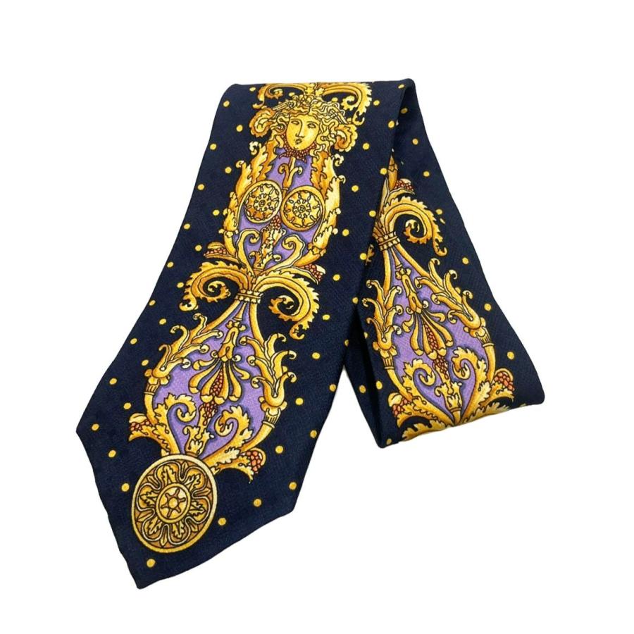 ジャンニ・ヴェルサーチ ネクタイ シルク100% メンズ Gianni Versace