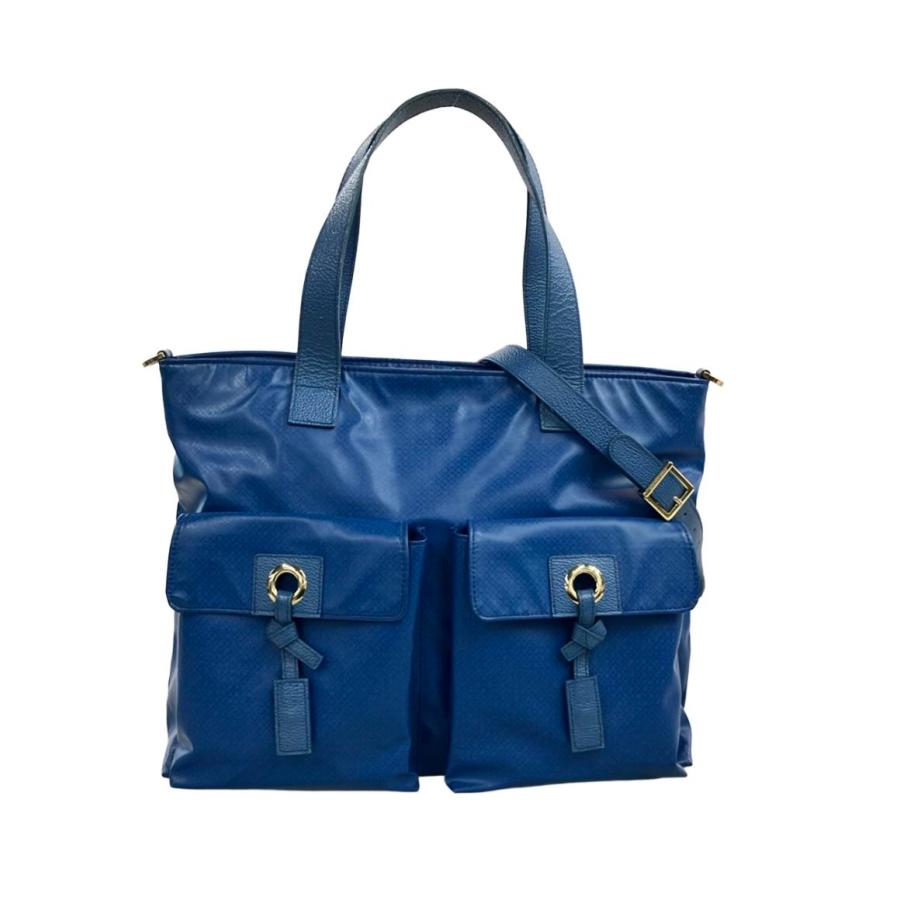 GHERARDINI トートバッグ ネイビー/ブルー GHERARDINI（ゲラルディーニ） 並行輸入 トートバッグ ソフティ