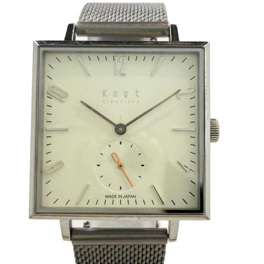 ノット 腕時計 クオーツ アイボリー SQ-32 メンズ KNOT 中古 : Rehello
