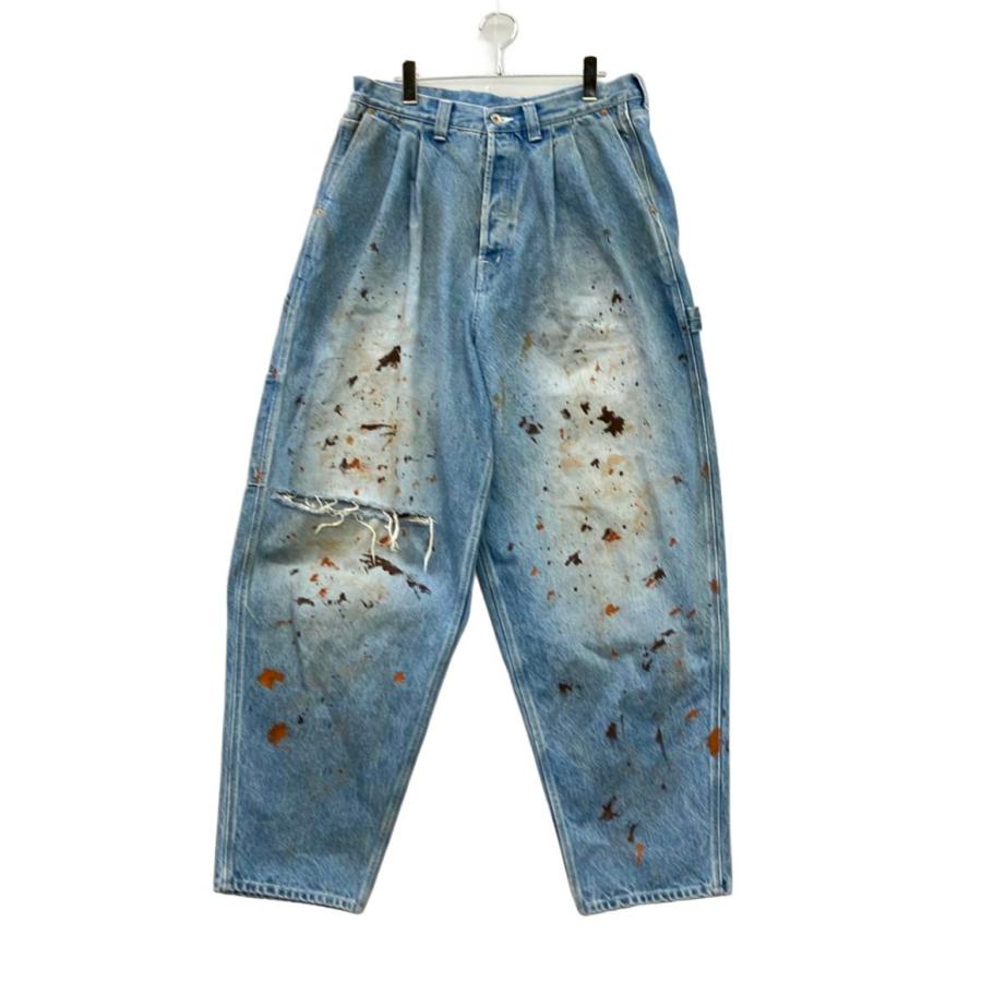 【パパイヤ様】doublet DENIM PAINTER PANTS 24AW】doublet DENIM PAINTER PANTS (INDIGO) 24AW47PT289 | IAAAM