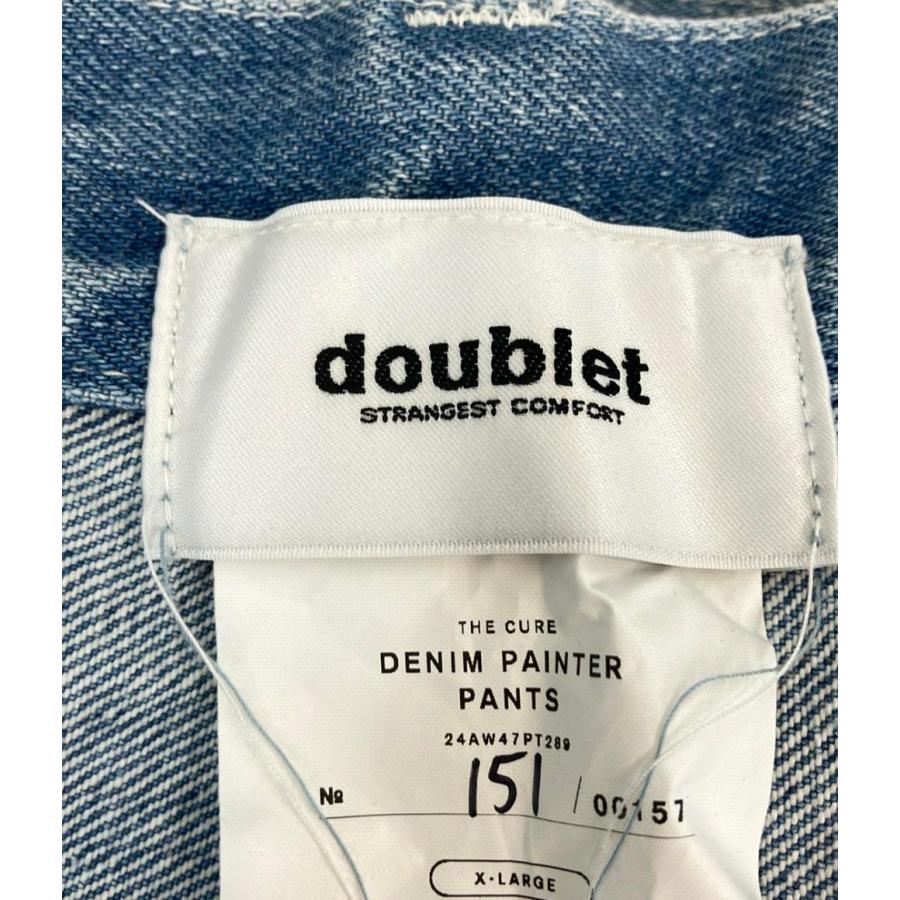 【パパイヤ様】doublet DENIM PAINTER PANTS 24AW】doublet DENIM PAINTER PANTS (INDIGO) 24AW47PT289 | IAAAM
