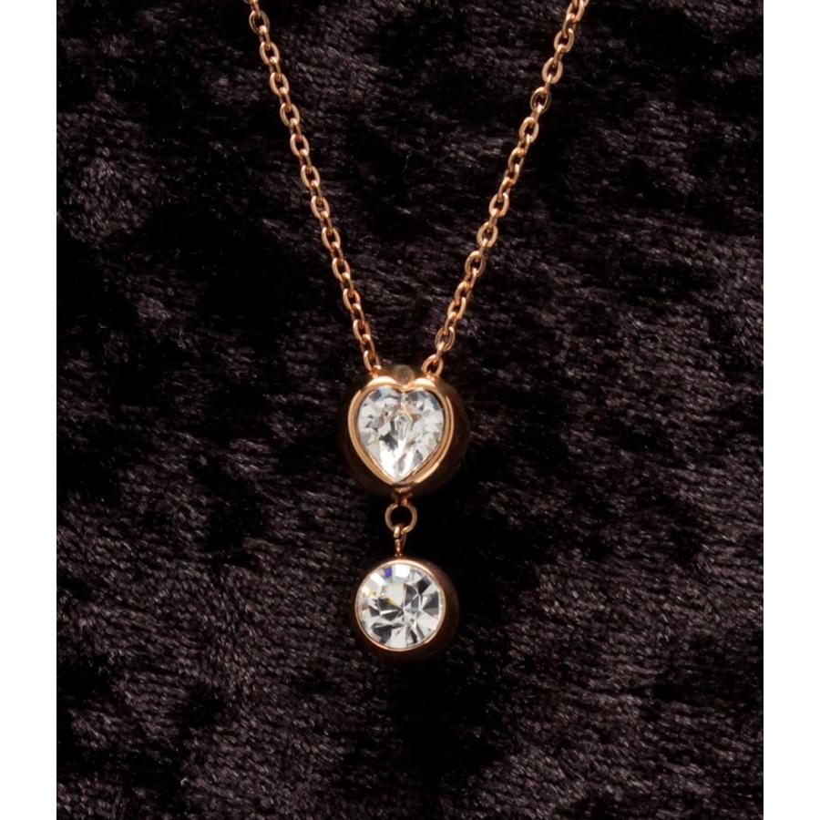 美品 フォリフォリ ネックレス ハートモチーフ レディース Folli