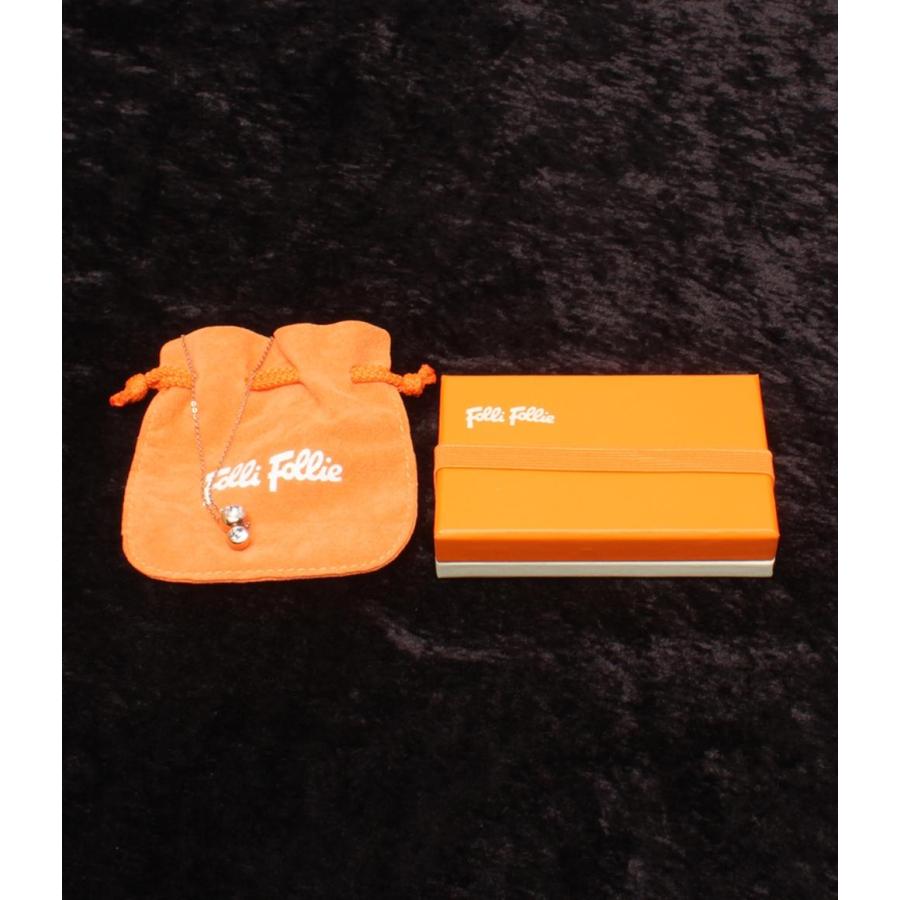 美品 フォリフォリ ネックレス ハートモチーフ レディース Folli