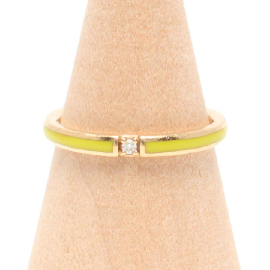 美品 スタージュエリー リング 指輪 K10 ダイヤ 0.01ct レディース SIZE 9号 STAR JEWELRY 中古 | 