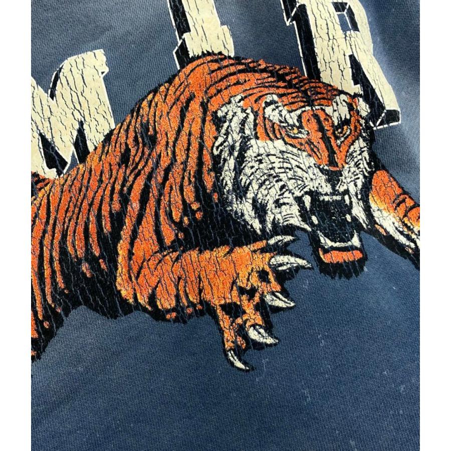 アミリ サイズ:XS ロゴプリントクロップドTシャツ 中古 BS99 アミリ CHEETAH CROPPED TEE サイズ:XS チーターロゴプリント