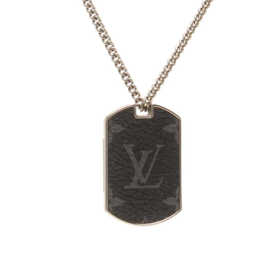 美品 ルイヴィトン コリエ プラーク モノグラム エクリプス ネックレス 楽天市場】ルイヴィトン ネックレス Louis Vuitton モノグラム