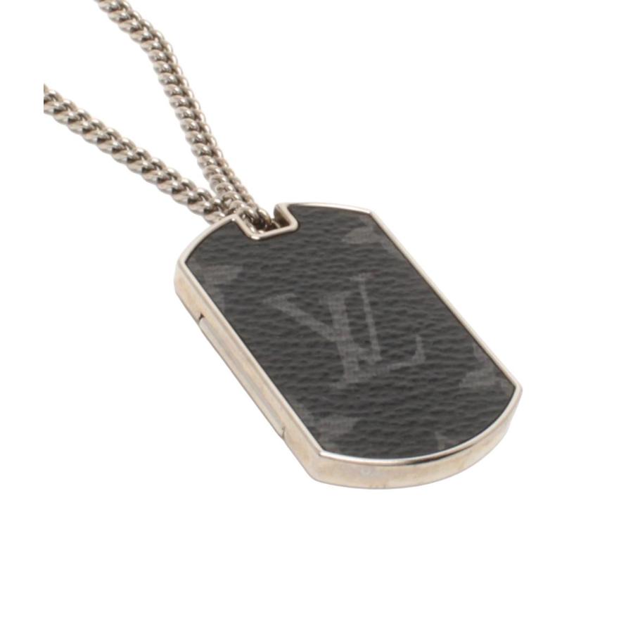 美品 ルイヴィトン コリエ プラーク モノグラム エクリプス ネックレス ルイ・ヴィトン ネックレス コリエ プラーク モノグラム