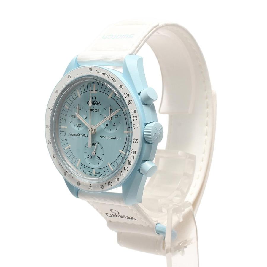 美品 スウォッチ オメガ 腕時計 MISSION TO URANUS MOONSWATCH
