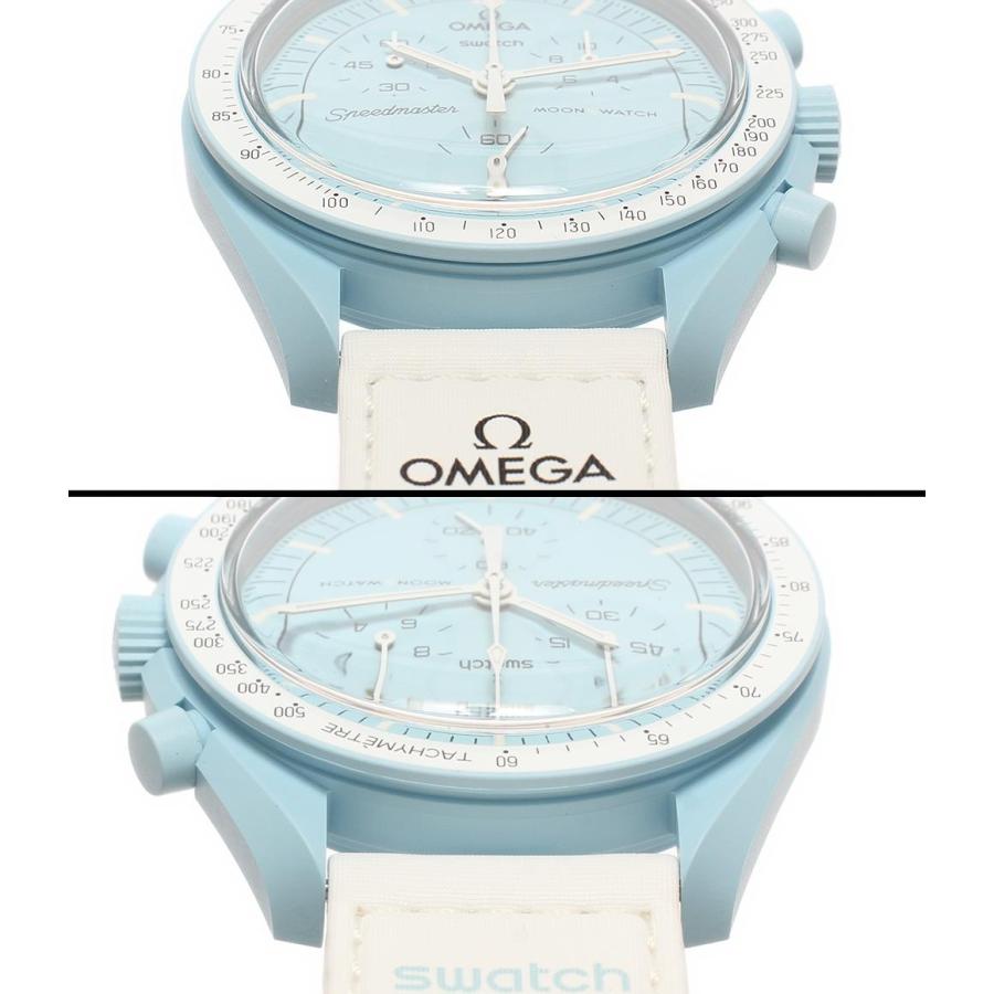 美品 スウォッチ オメガ 腕時計 MISSION TO URANUS MOONSWATCH