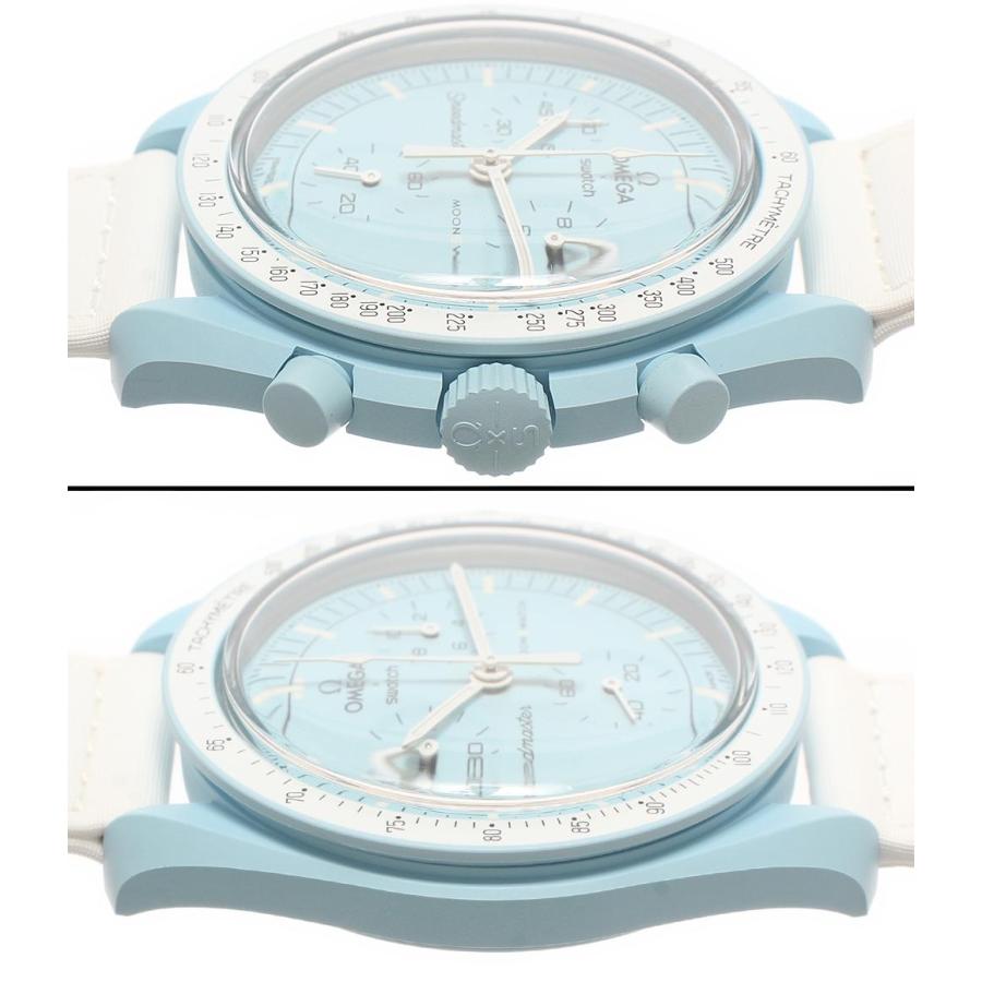 美品 スウォッチ オメガ 腕時計 MISSION TO URANUS MOONSWATCH