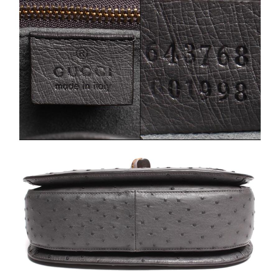 グッチ 2wayレザーハンドバッグ ゴールド金具 バンブー1947