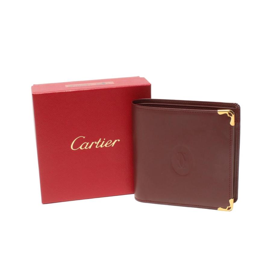 カルティエ 二つ折り財布 メンズ Cartier 中古 : Rehello by カルティエ 二つ折り財布 メンズ Cartier 中古 : Rehello by