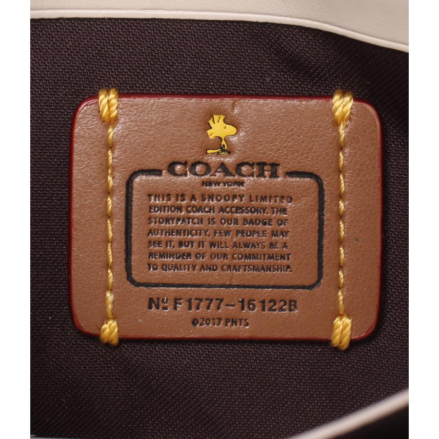 コーチ ラウンドファスナー長財布 スヌーピー 16122B レディース COACH