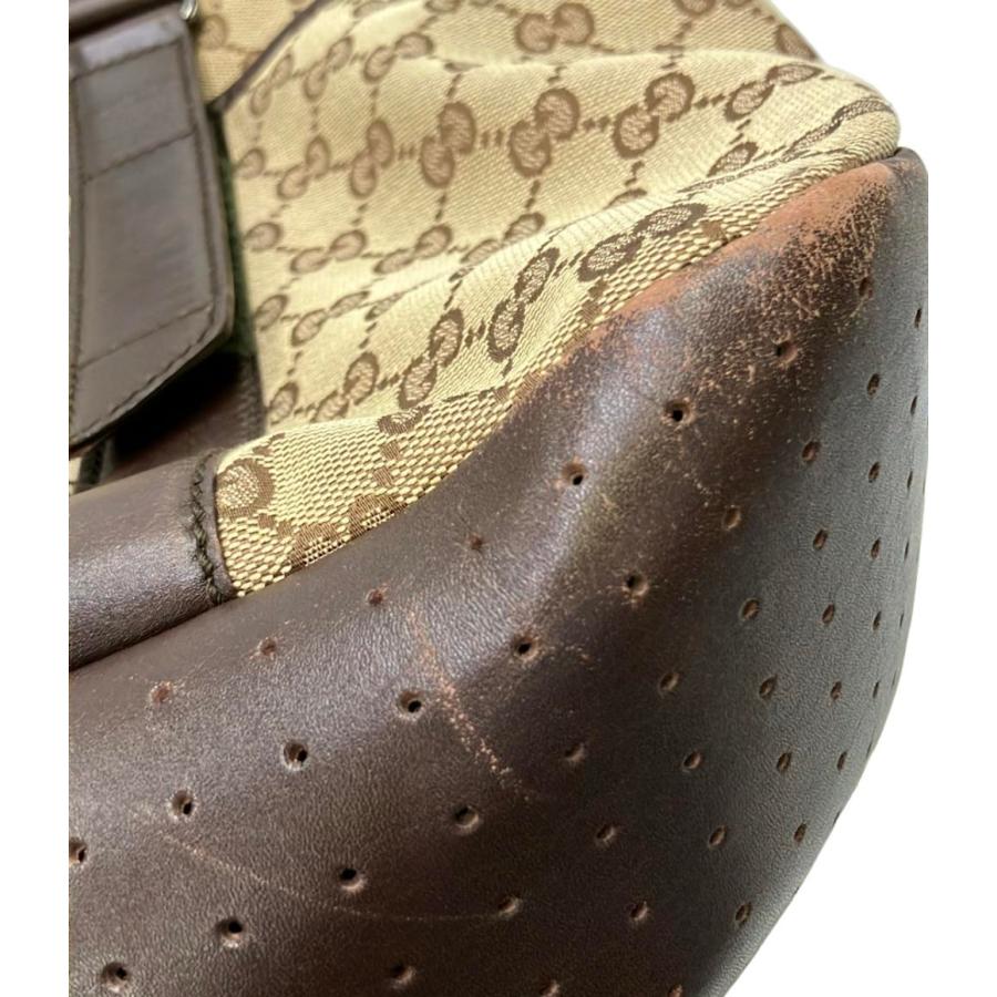 GUCCI グッチ　トートバッグ　GG柄　レザー　キャンバス　145971 グッチ トートバッグ GGキャンバス 145971 200047 ユニセックス