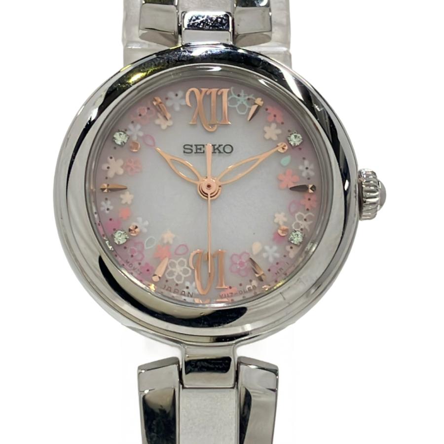 SEIKO ソーラー充電 レディース腕時計 00s V117-0CT0 稼働 セイコー 腕時計 ソーラー V117-0CT0 レディース SEIKO 中古 : Rehello