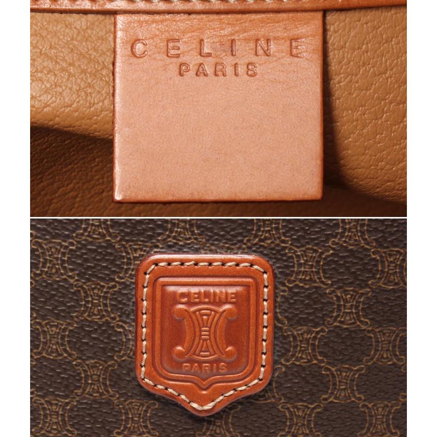 CELINE マカダム ハーフムーン ハンドバッグ New arrivals】セリーヌ ヴィンテージ マカダム ハンドバッグ