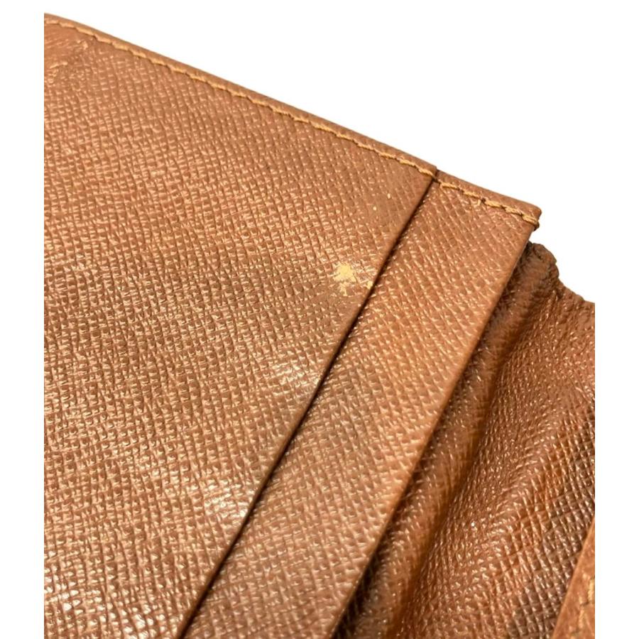 ルイ・ヴィトン 二つ折り長財布 札入れ ポルトカルトクレディ・円  