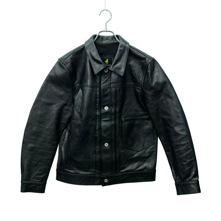 ワイズワークス レザージャケット 馬革 メンズ SIZE 40 (L) Y's WORKS