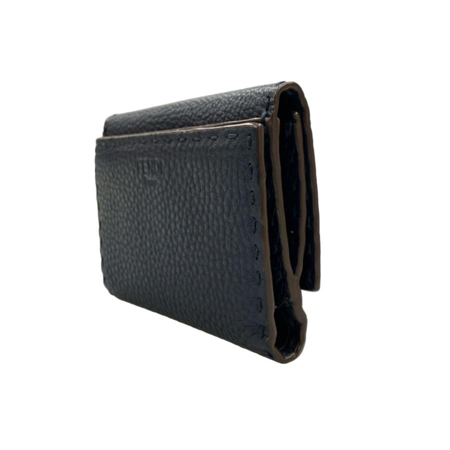 美品　フェンディ　メンズ　折り財布 美品 フェンディ 二つ折り財布 レザー メンズ FENDI 中古 : Rehello by