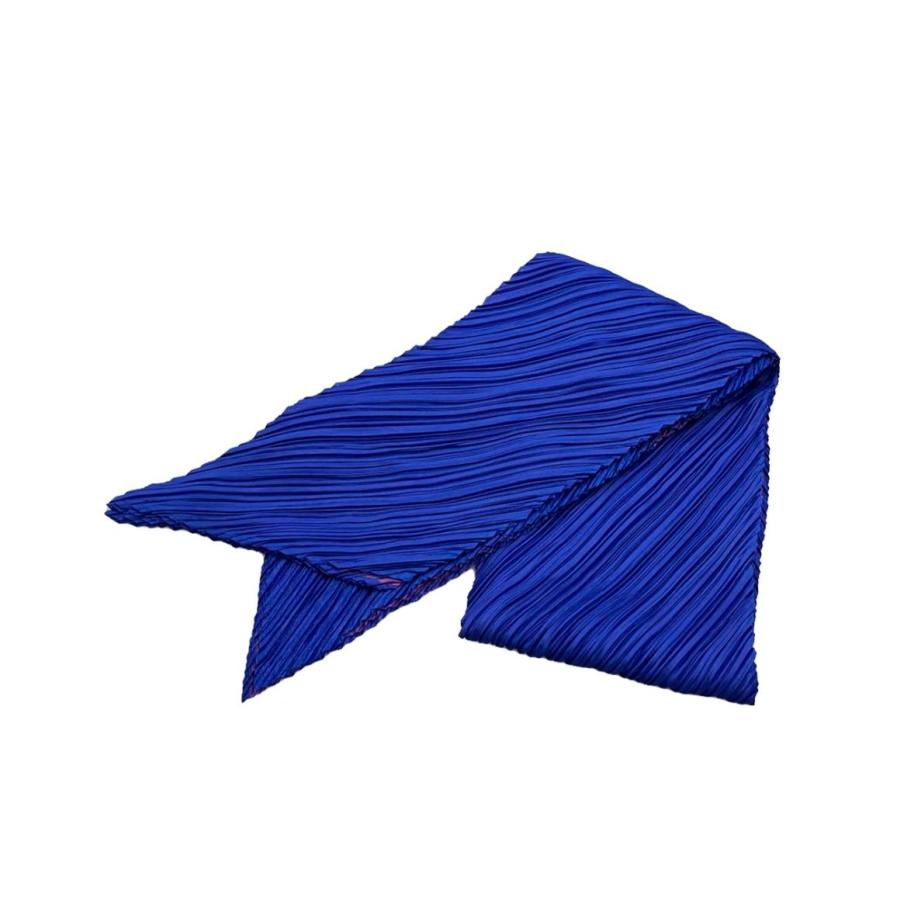 美品 プリーツプリーズ シアープリーツバイカラーストール PP69