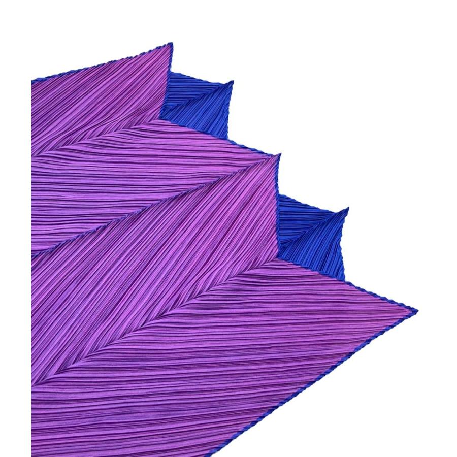 【専用】希少✨プリーツプリーズ　コート　ストール　ボルドー　横プリーツ 専用】希少✨プリーツプリーズ コート ストール ボルドー 横