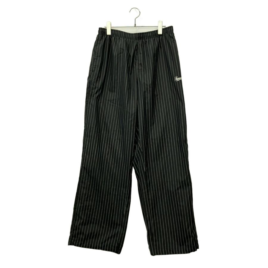 シュプリーム トラックパンツ reflective pinstripe track pant メンズ