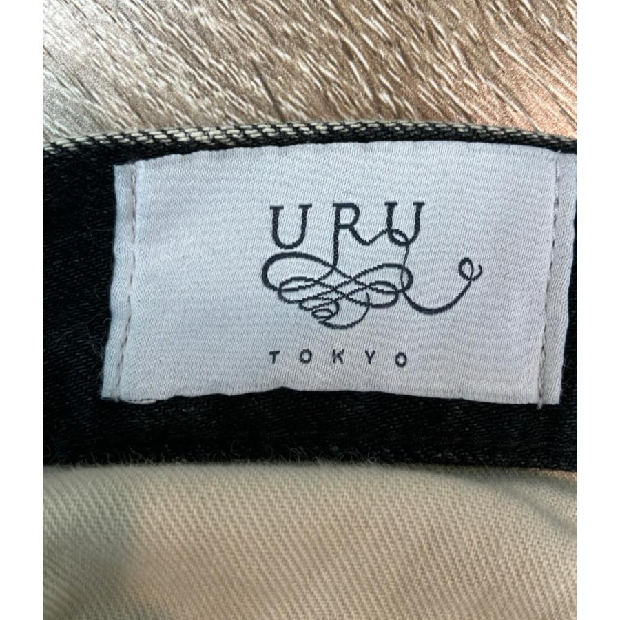 ウル デニムパンツ ジップアップ ケミカルウォッシュ加工 COTTON DENIM - 5 POCKET PANTS TYPE C 23fcd01c メンズ SIZE 1 (S) URU ウル デニムパンツ ジップアップ ケミカルウォッシュ加工 COTTON DENIM