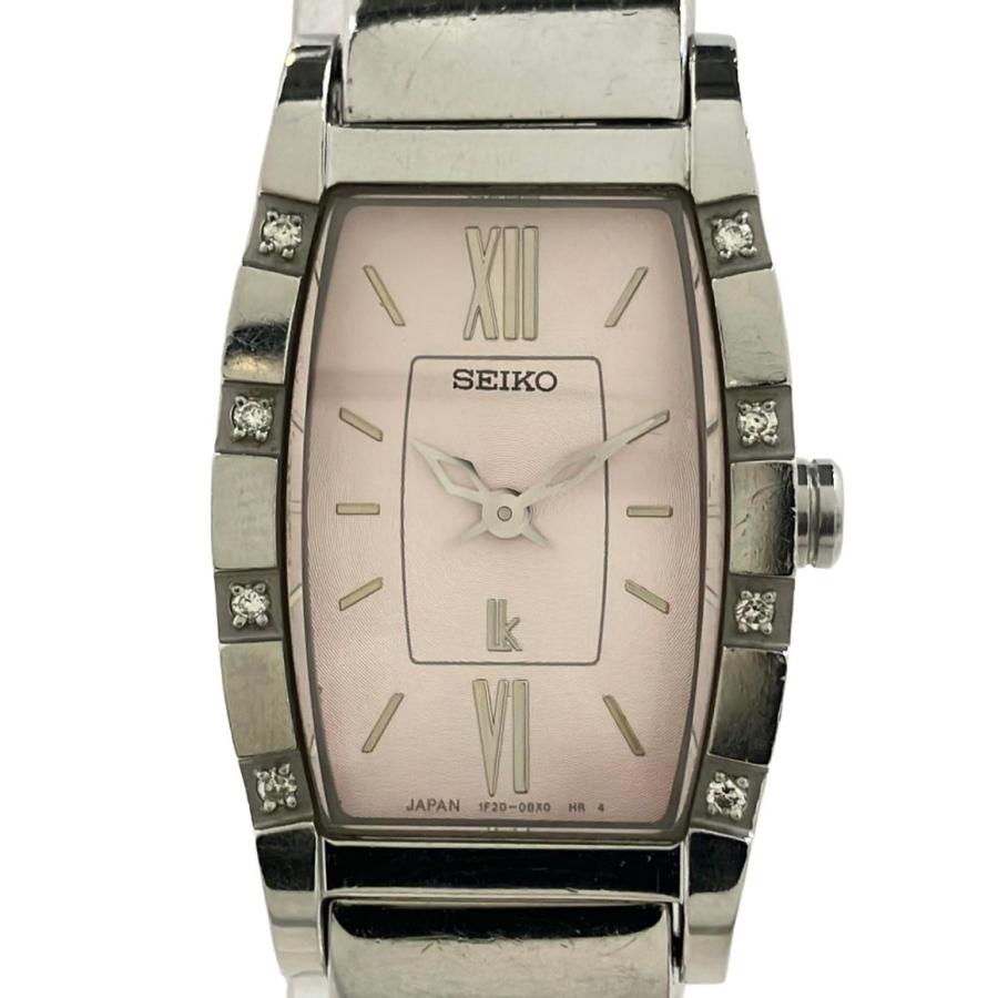 セイコー 腕時計 lk ルキア クオーツ ピンク 1F20-0BK0 レディース