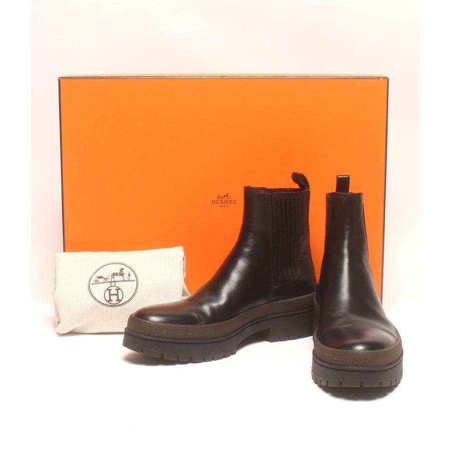 エルメス ショートブーツ サイドゴア メンズ SIZE 43 HERMES エルメス ショートブーツ サイドゴア メンズ SIZE 43 HERMES