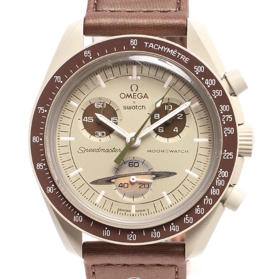 極美品　スウォッチ　オメガ　ミッション　サターン　SO33T100 楽天市場】Swatch Omega Mission to Saturn スウォッチ × オメガ