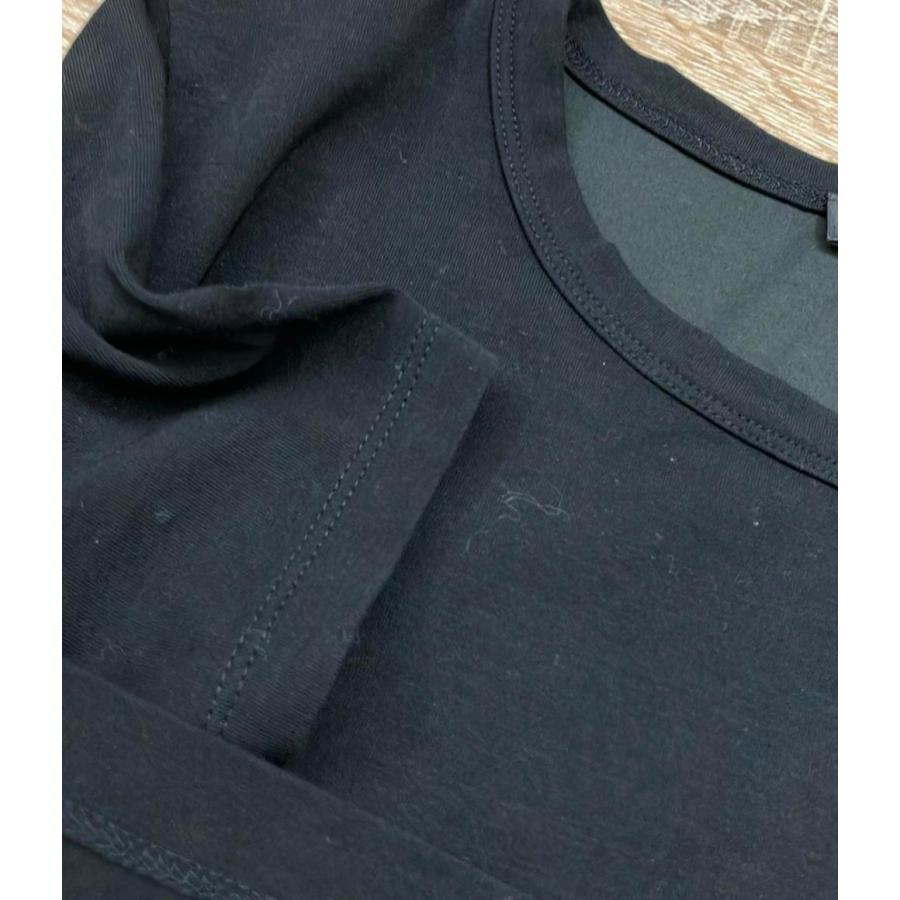 ヨーコチャン ヘムフレア カットソー 切替Tシャツ レディース SIZE 38