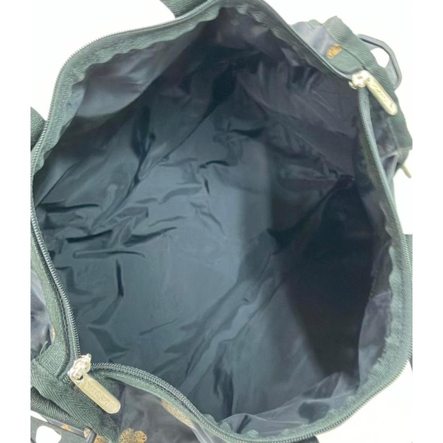 レスポートサック ハート総柄ナイロンボストンバッグ レディース