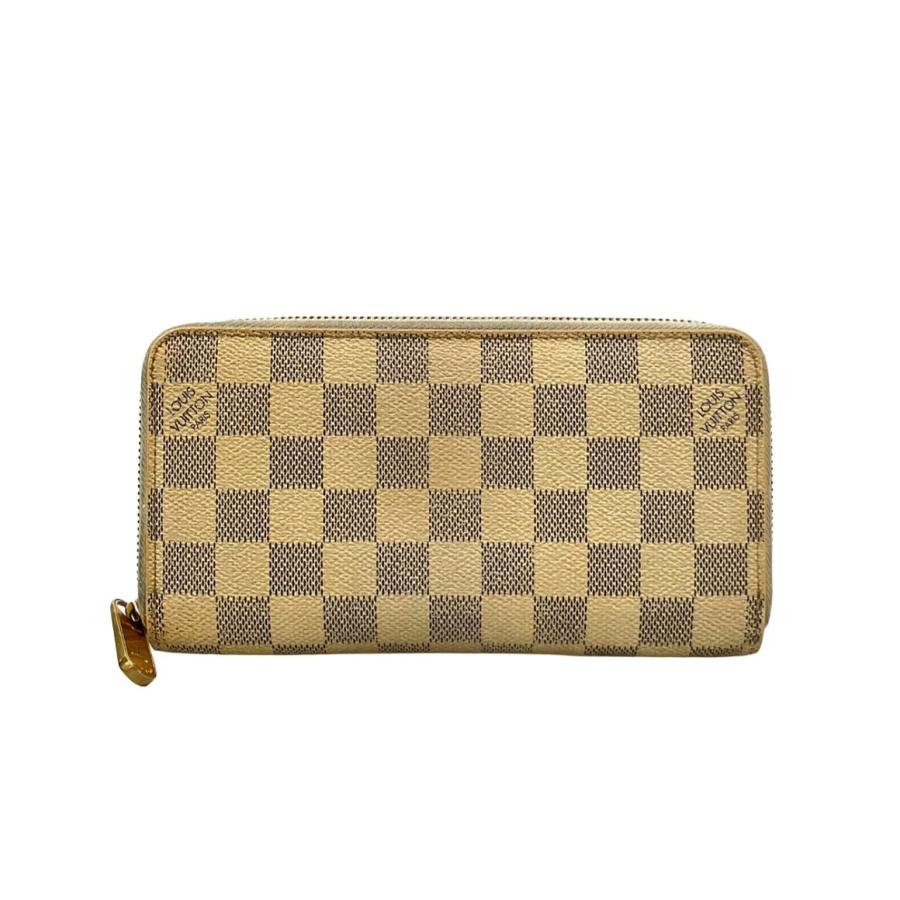 ルイ・ヴィトン ラウンドファスナー長財布 ジッピーウォレット ダミエ