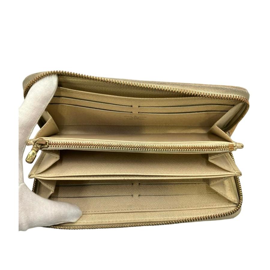 ルイ・ヴィトン ラウンドファスナー長財布 ジッピーウォレット ダミエ