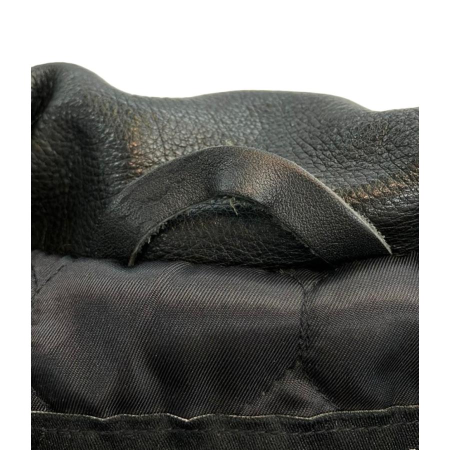 美品 ショット レザージャケット メンズ SIZE 36 (S) schott 中古