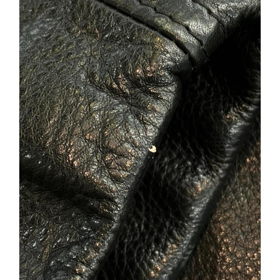 美品 ショット レザージャケット メンズ SIZE 36 (S) schott 中古