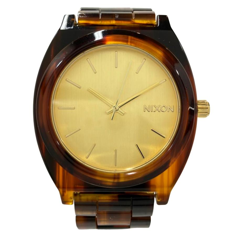 稼働品　NIXON ニクソン ROTOLOG ロトログ メンズ 腕時計 ゴールド ニクソン 腕時計 クオーツ ゴールド メンズ NIXON 中古 : Rehello by