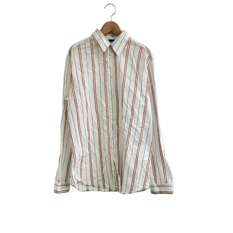ヌメロ ヴェントゥーノ 長袖シャツ ストライプ柄 レディース SIZE M (M 