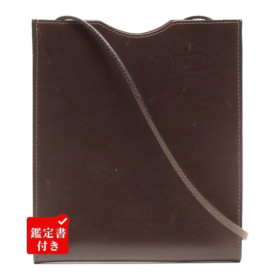 エルメス レザーショルダ H刻印 エルメス ショルダーバッグ 斜め掛け ポシェット □H刻印 レディース