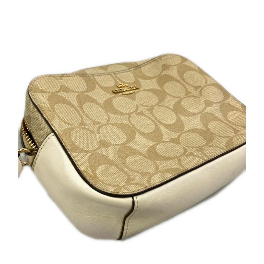 美品 コーチ ショルダーバッグ 斜め掛け シグネチャー 91677 レディース COACH COACH - コーチ ショルダーバッグ 斜め掛け シグネチャー 91677