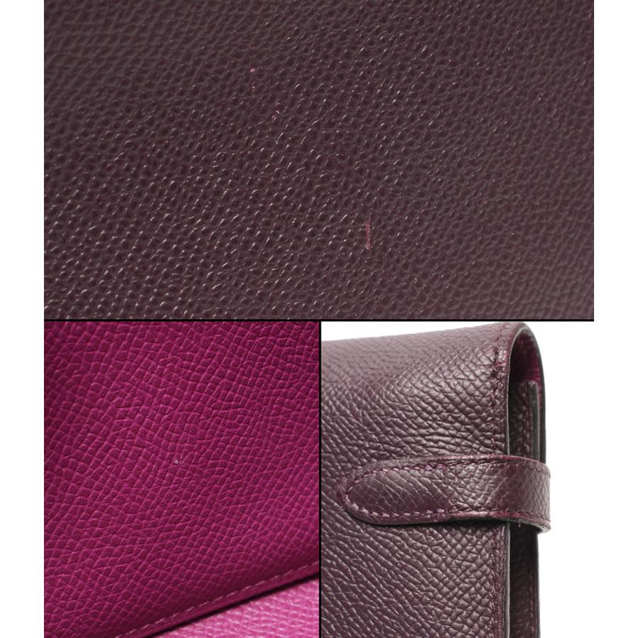 エルメス 長財布 D刻印 ゴールド金具 ケリーウォレット レディース HERMES 中古の画像