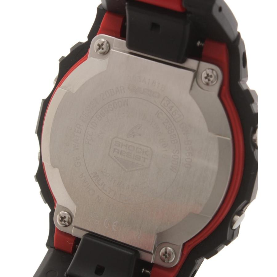 美品 カシオ 腕時計 G-SHOCK ソーラー GW-B5600HR-1JF メンズ CASIO