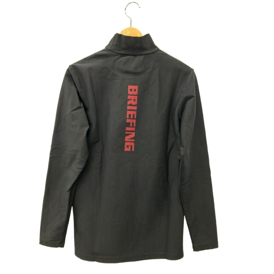 美品　ブリーフィング　briefing 長袖　モックネックシャツ　M ブリーフィング 長袖シャツ ゴルフモックネック メンズ SIZE M