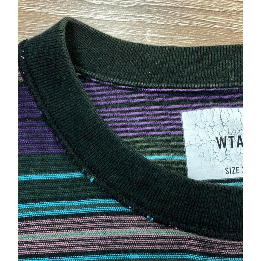 WTAPS ネイビー 長袖シャツ サイズX 02 ダブルタップス 長袖Tシャツ メンズ SIZE X02 (XL) WTAPS 中古