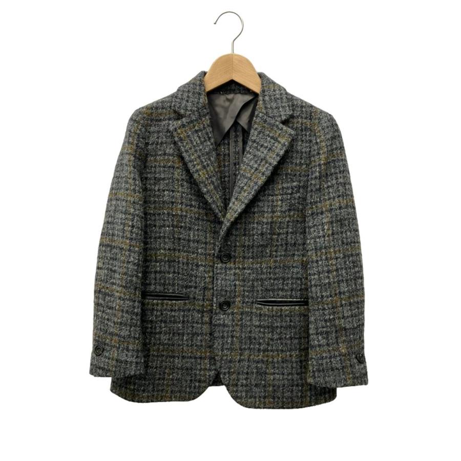 マカフィー ウールテーラードジャケット×Harris Tweed レディース SIZE 