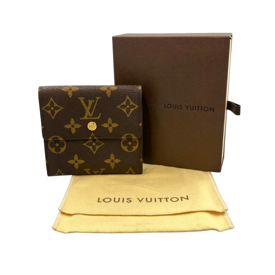 正規品 箱・袋つき LOUIS VUITTON ルイ・ヴィトン 二つ折り財布 W