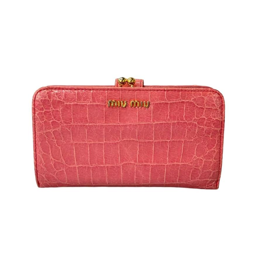 ミュウ 二つ折りがま口財布 レディース Miu 中古 : Rehello by BOOKOFF 