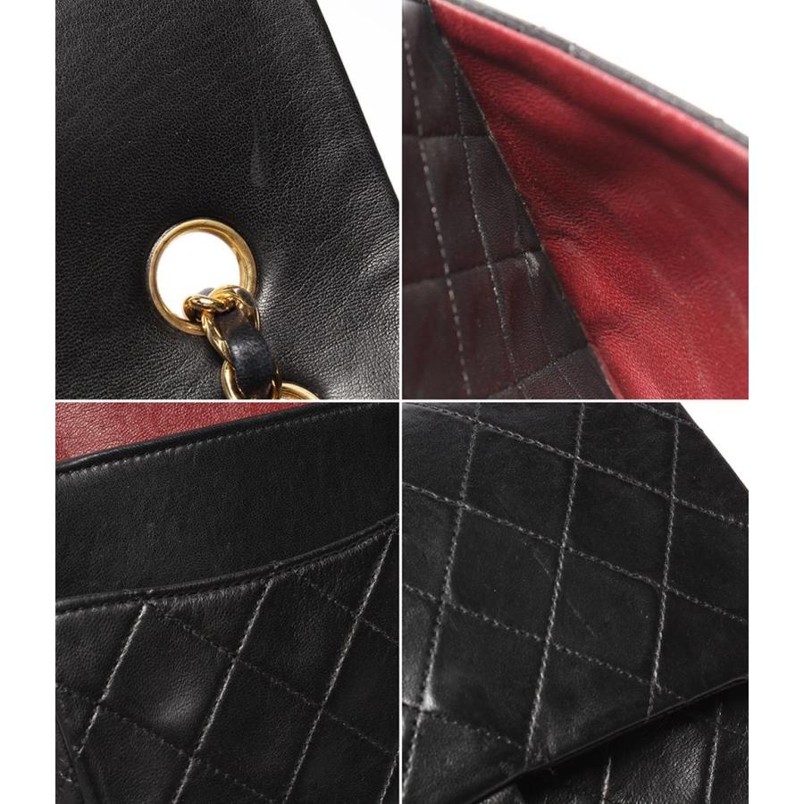 CHANEL シャネル マトラッセ ダブルチェーン ショルダー ラムスキン CHANEL マトラッセ ラムスキン ダブルフラップ チェーンショルダー