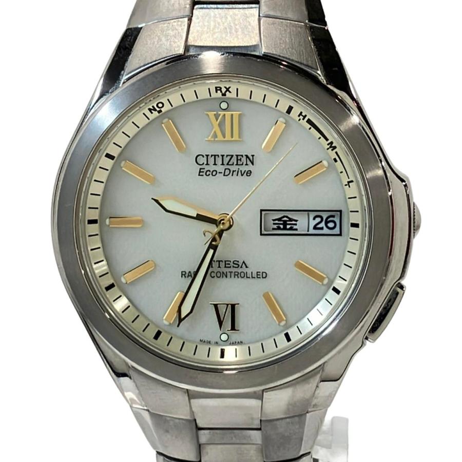 アテッサ ATTESA シチズン 腕時計 H100-T010431 ソーラー ブラック メンズ CITIZEN シチズン 腕時計 ATTESA アテッサ ソーラー ホワイト H100-T010431