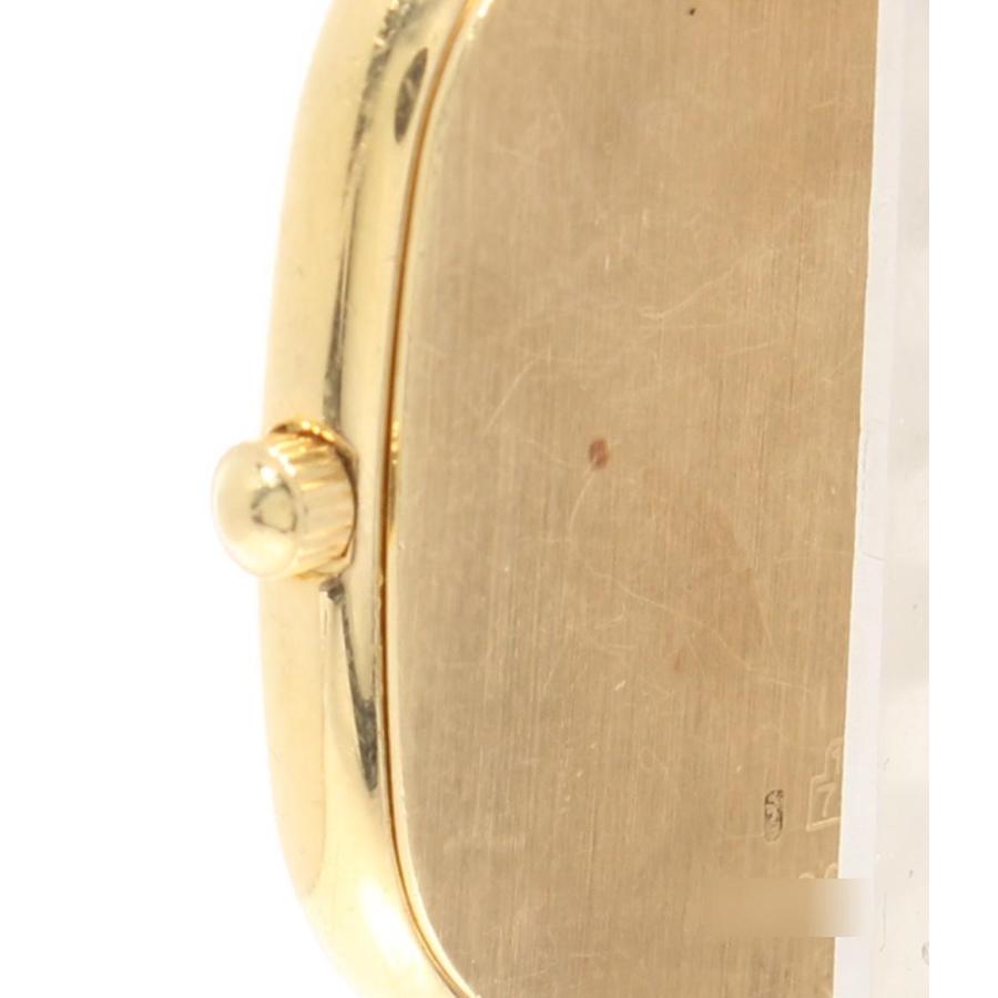 ロンジン 腕時計 K18 スクエア クオーツ ゴールド メンズ LONGINES